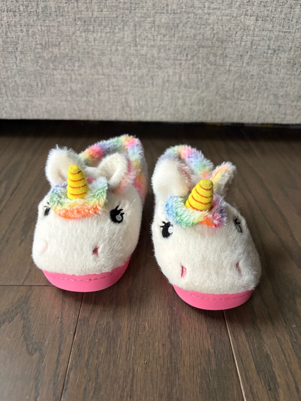 Toddler Unicorn Slippers Size 10
